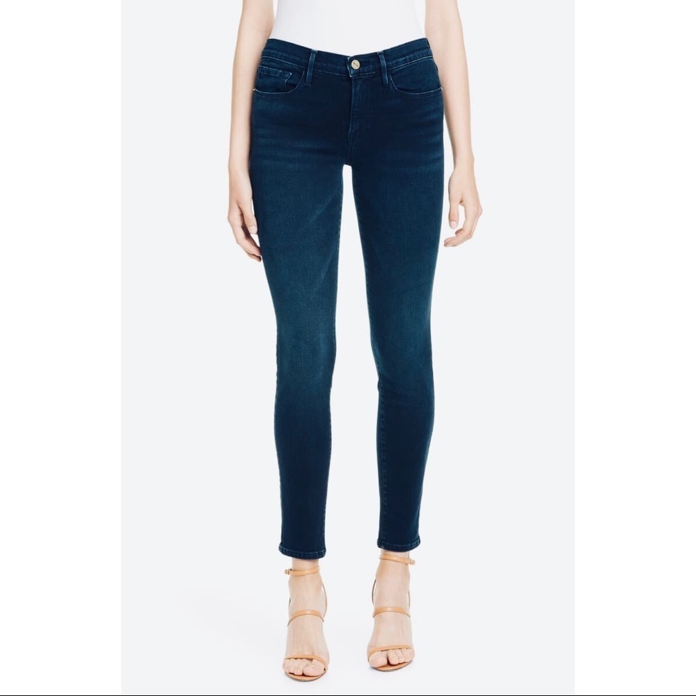 Frame National Wash Le Skinny de Jeanne Jeans EUC